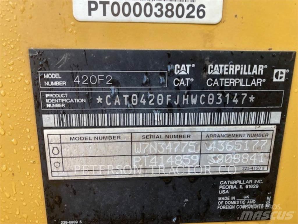 CAT 420F2 Rovokopači