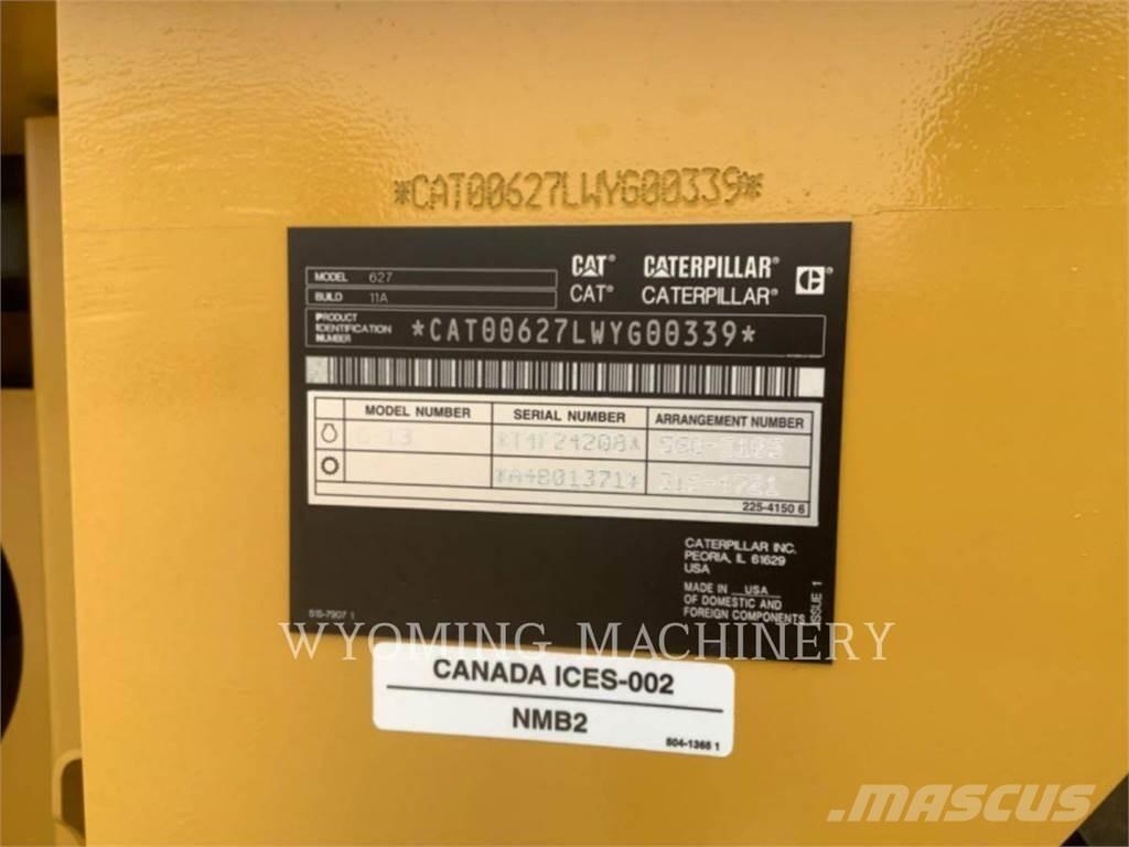 CAT 627 Polovni strugači