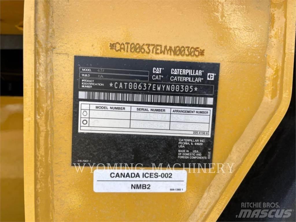 CAT 637 Polovni strugači