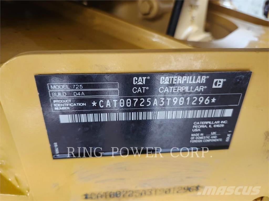CAT 725TG Zglobni damperi