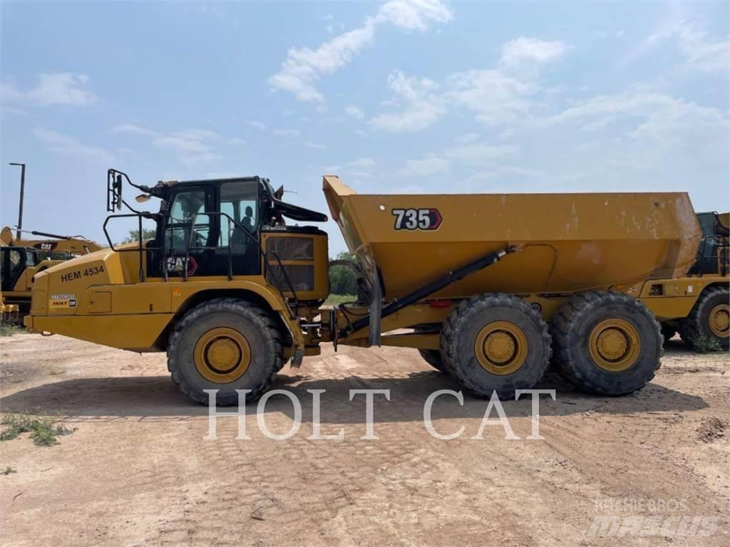 CAT 735 Zglobni damperi
