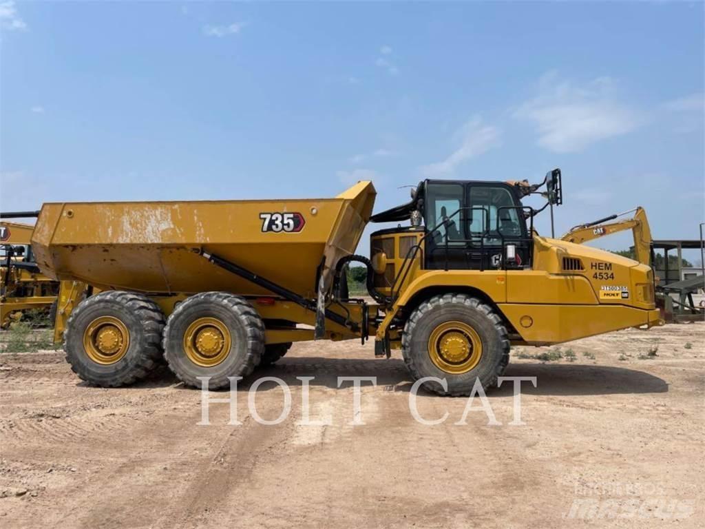 CAT 735 Zglobni damperi