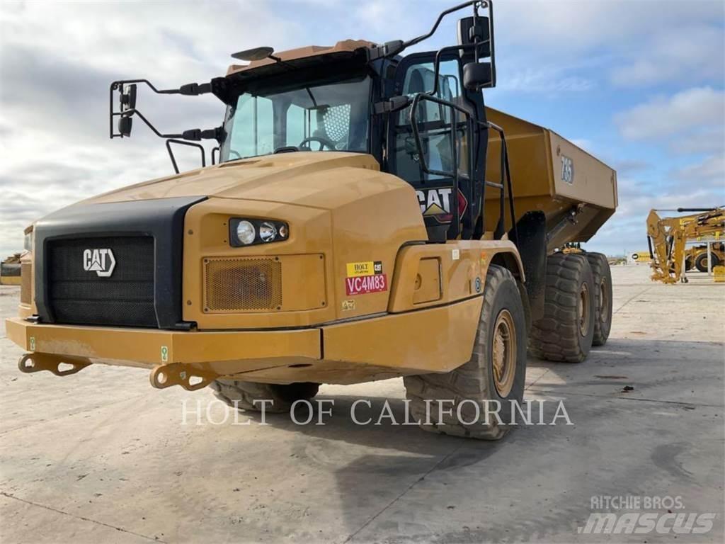 CAT 735 Zglobni damperi