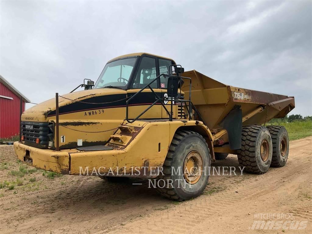 CAT 735 Zglobni damperi