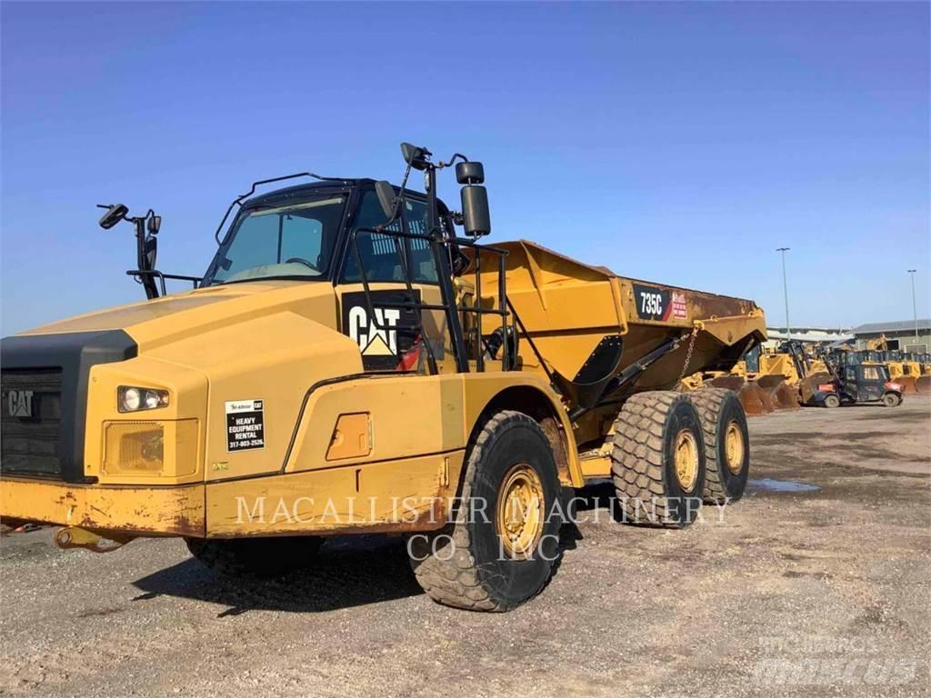 CAT 735C Zglobni damperi