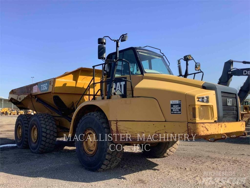 CAT 735C Zglobni damperi