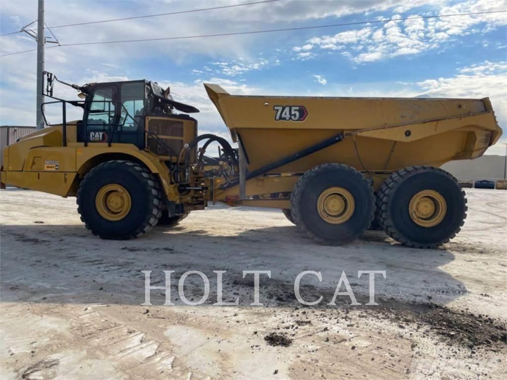 CAT 745 Zglobni damperi