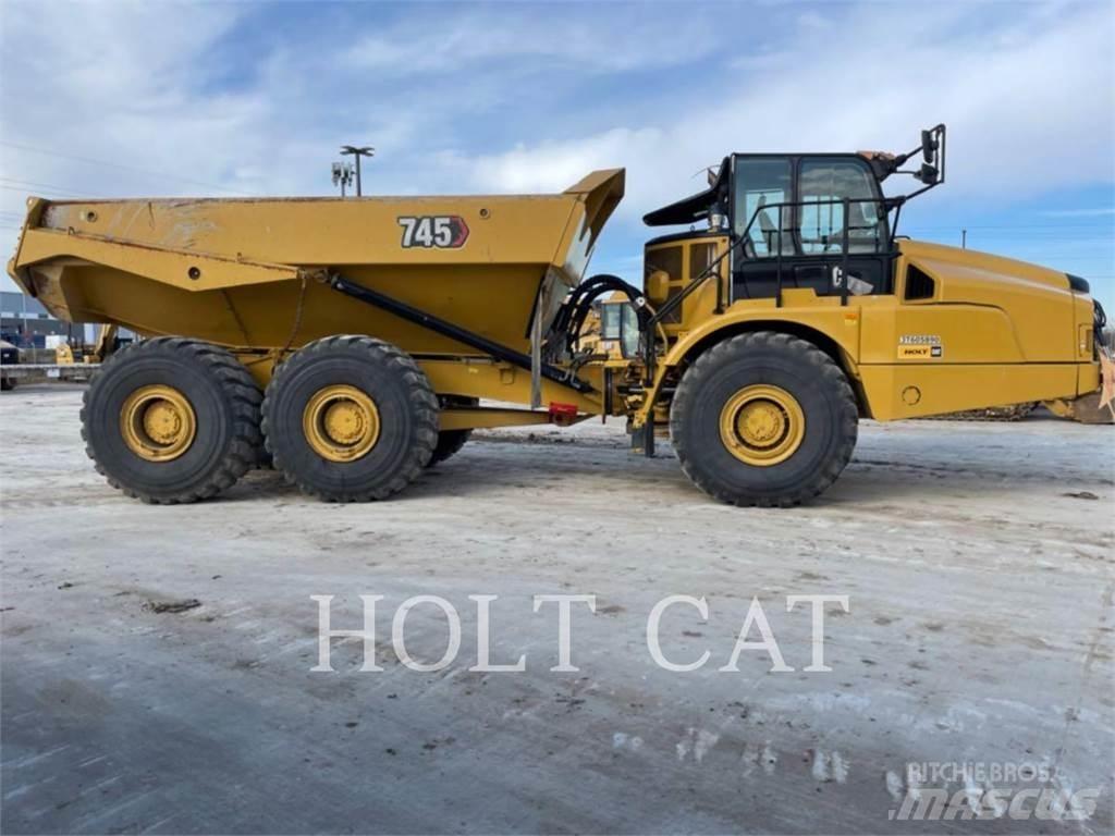 CAT 745 Zglobni damperi