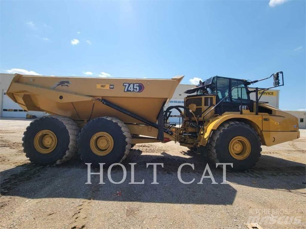 CAT 745 Zglobni damperi