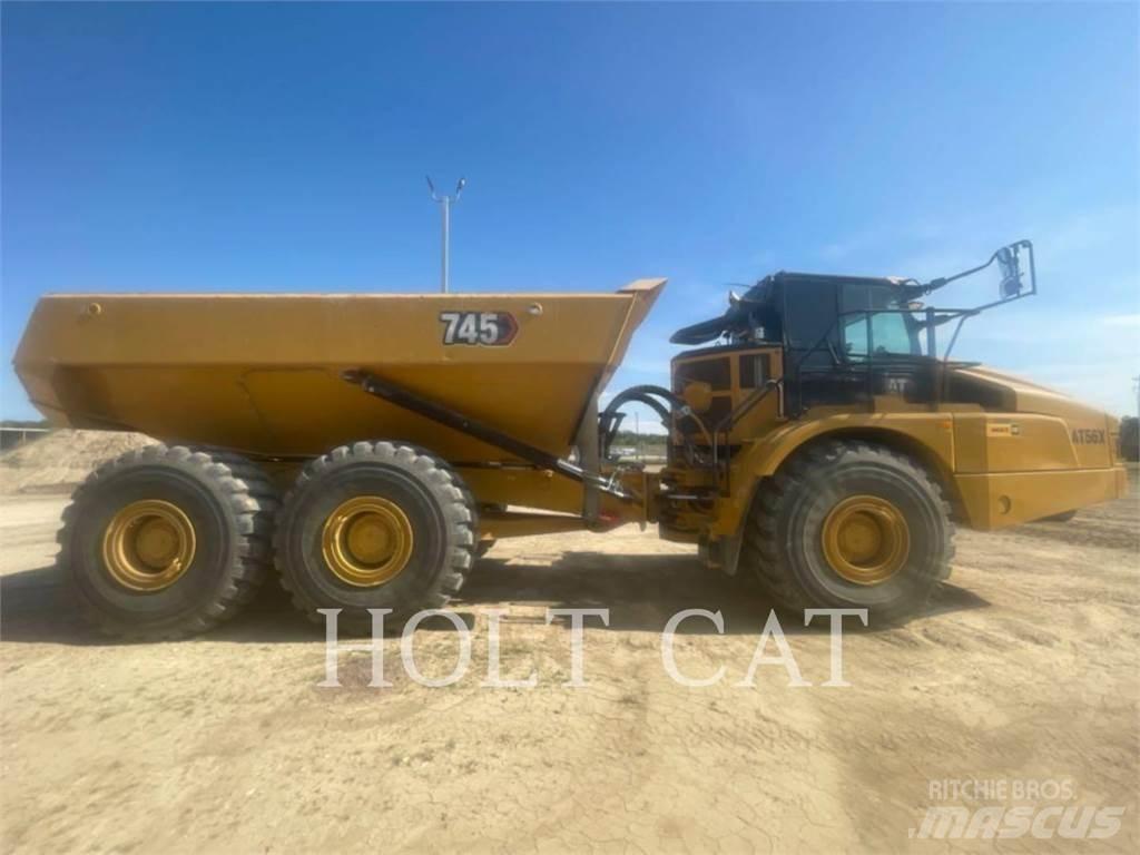 CAT 745 Zglobni damperi