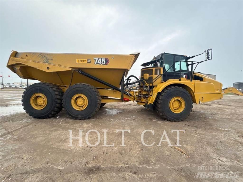 CAT 745 Zglobni damperi