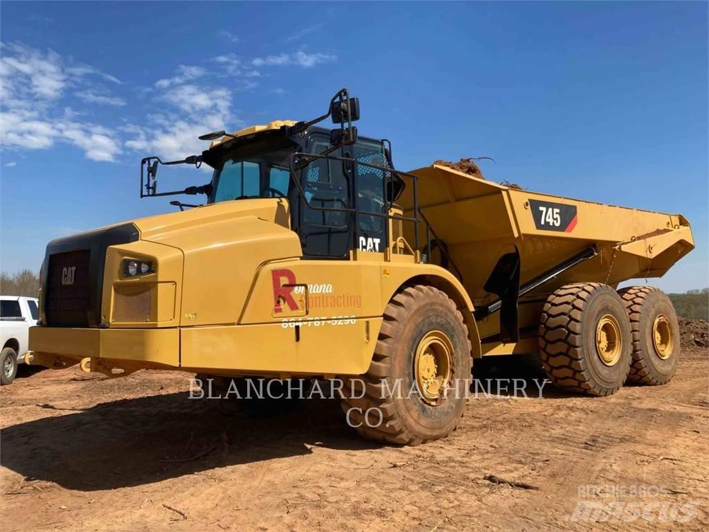 CAT 745 Zglobni damperi