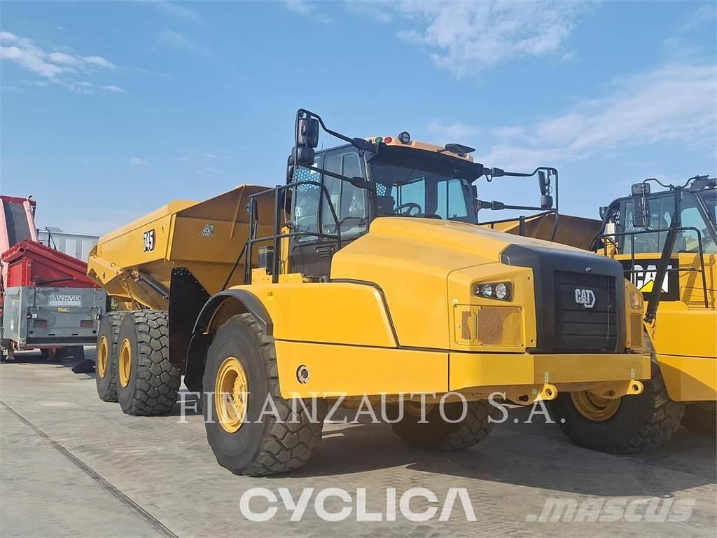 CAT 745 Zglobni damperi