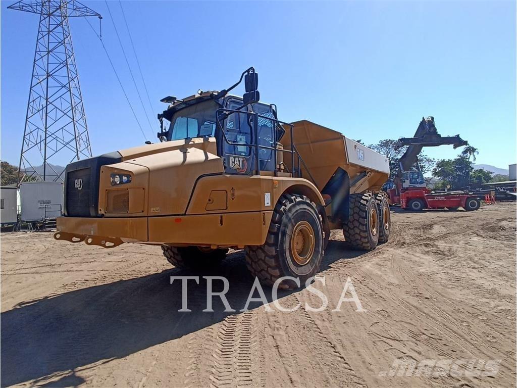 CAT 745 Zglobni damperi