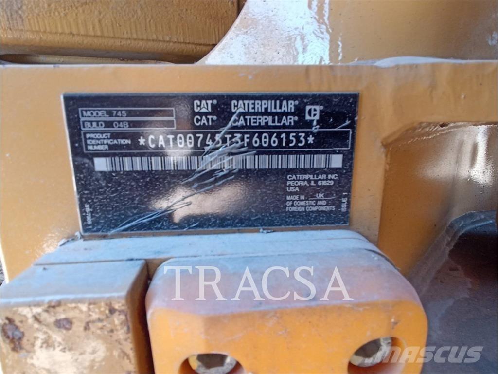 CAT 745 Zglobni damperi