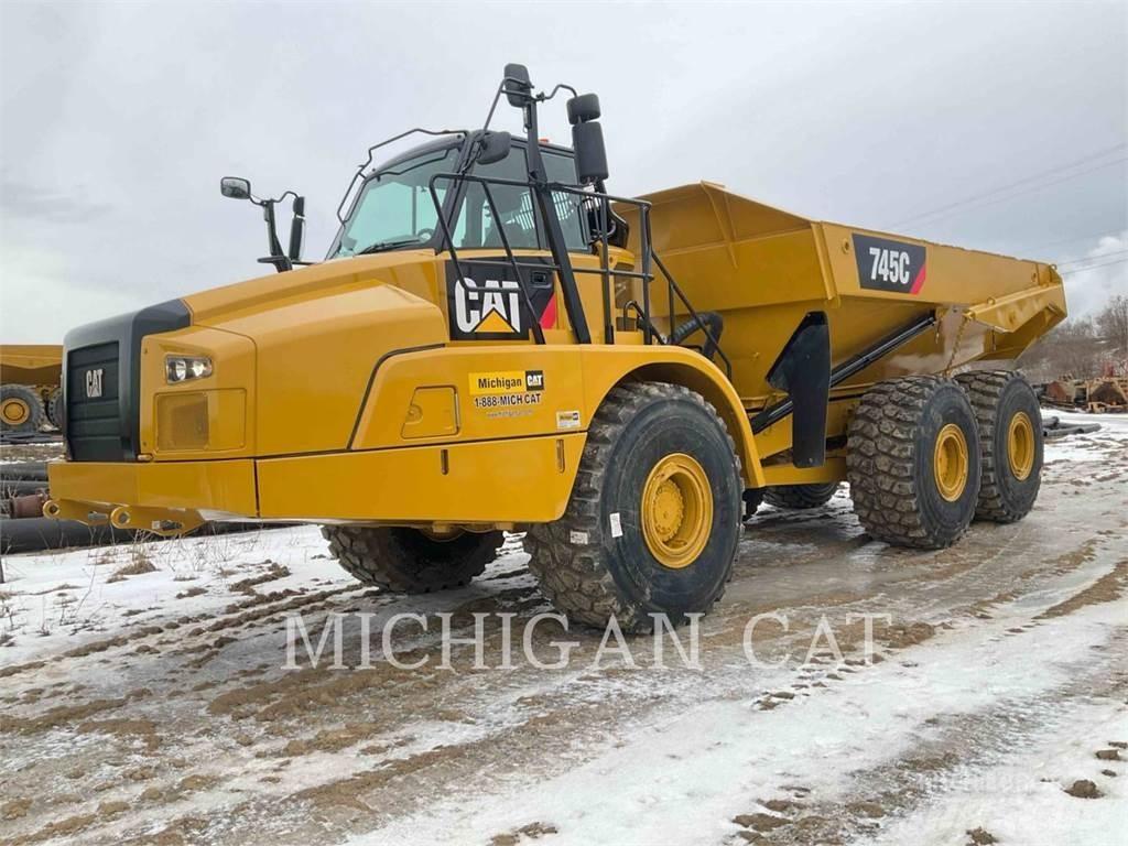 CAT 745C Zglobni damperi