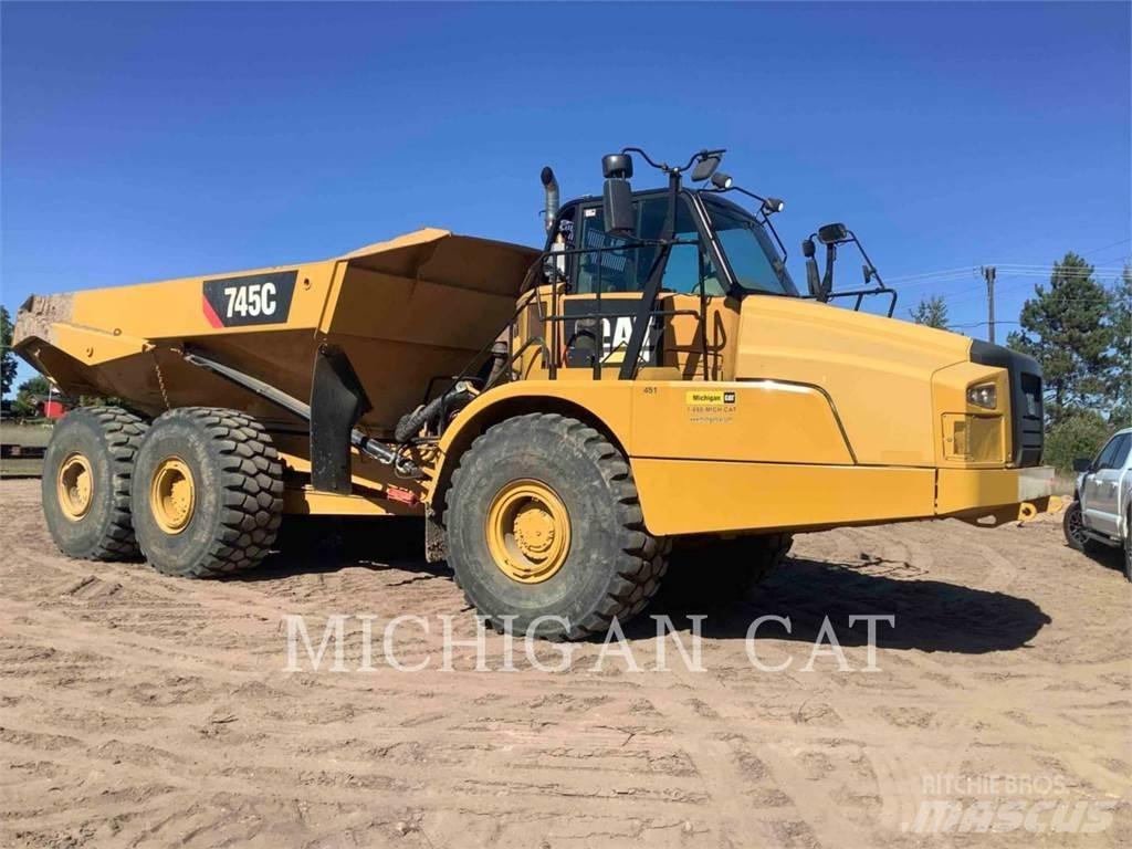 CAT 745C T Zglobni damperi