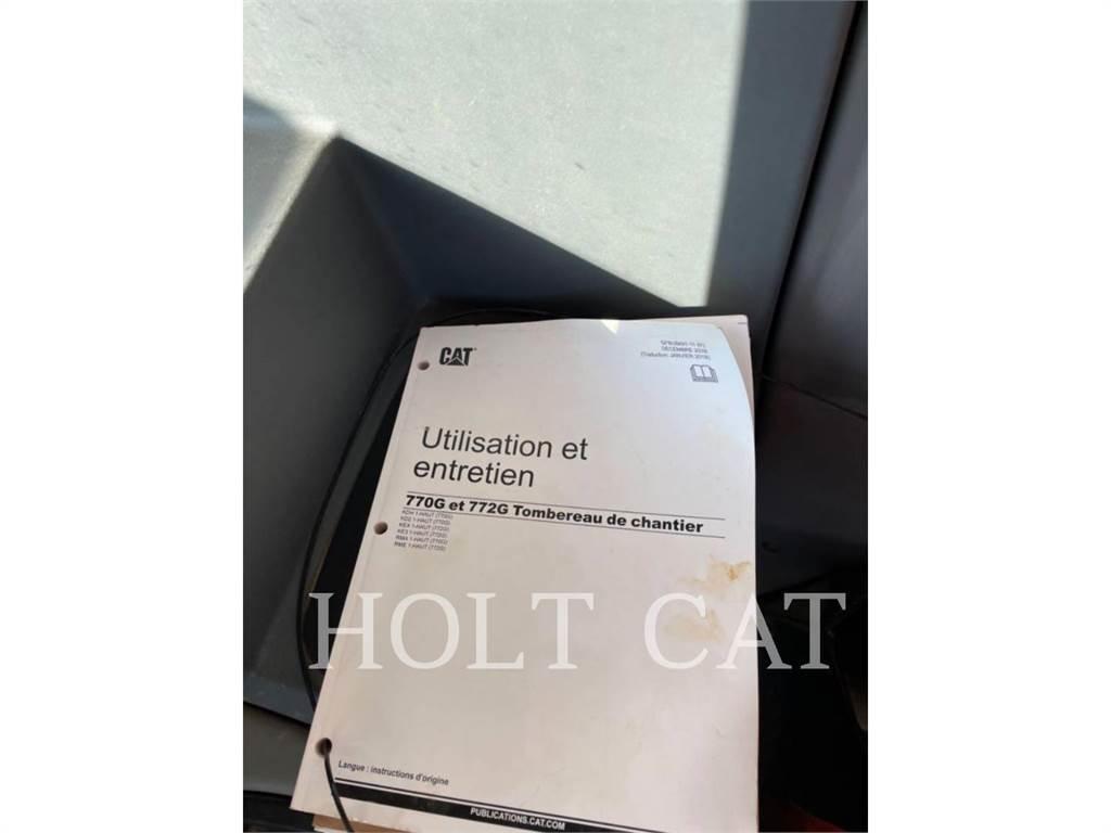 CAT 770G Zglobni damperi