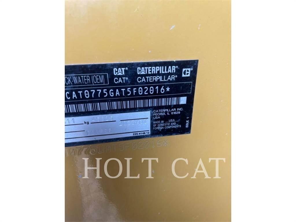 CAT 775G Zglobni damperi