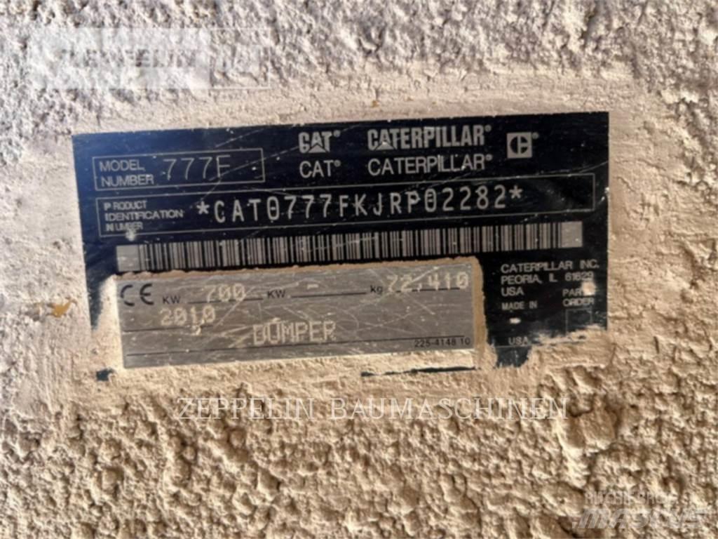 CAT 777F Zglobni damperi