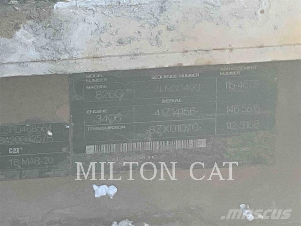 CAT 826G Nabijači zemlje