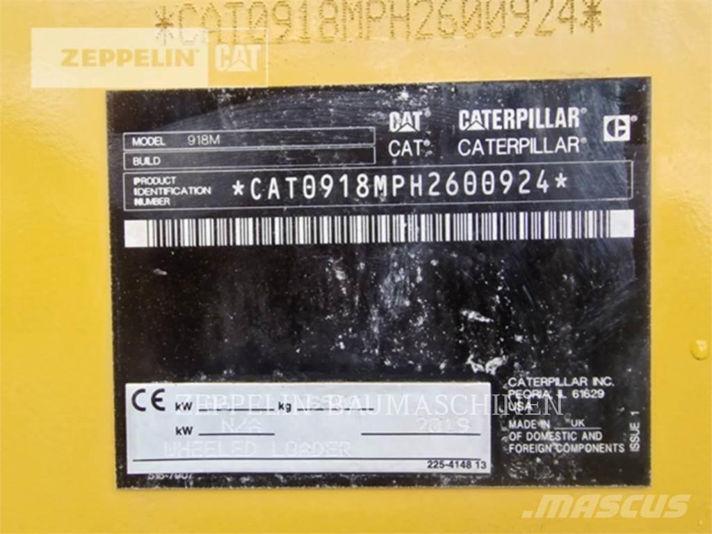 CAT 918M Utovarivači na točkove
