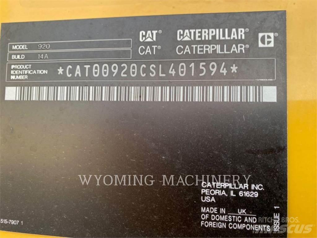 CAT 920 Utovarivači na točkove