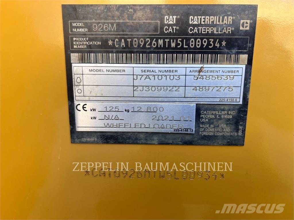CAT 926M Utovarivači na točkove