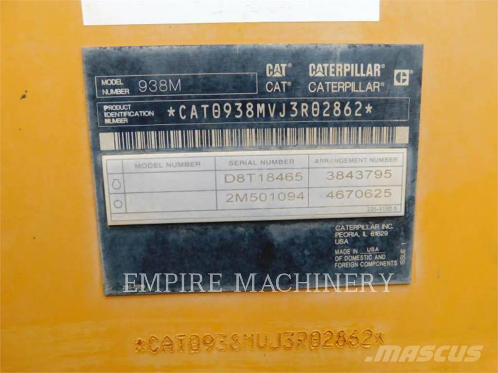 CAT 938M FC Utovarivači na točkove