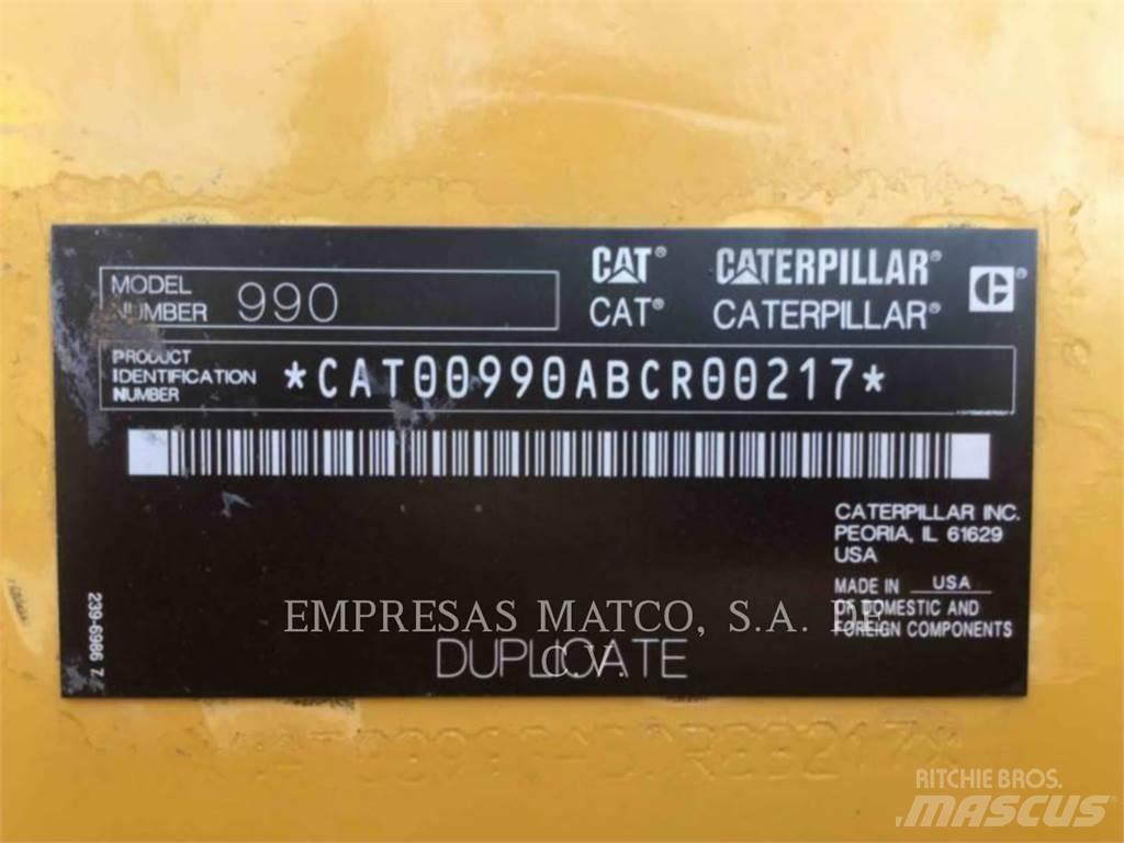 CAT 990 Utovarivači na točkove