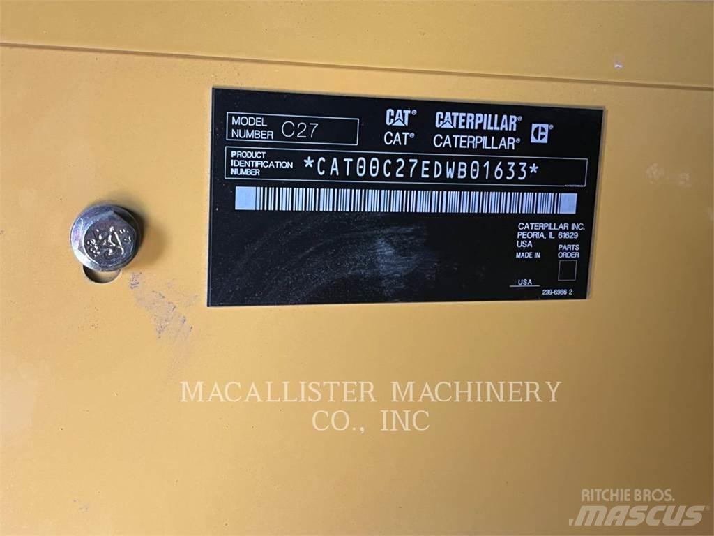 CAT C27 Dizel generatori