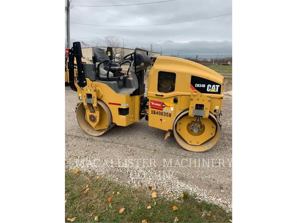 CAT CB34B Valjci sa duplim bubnjem