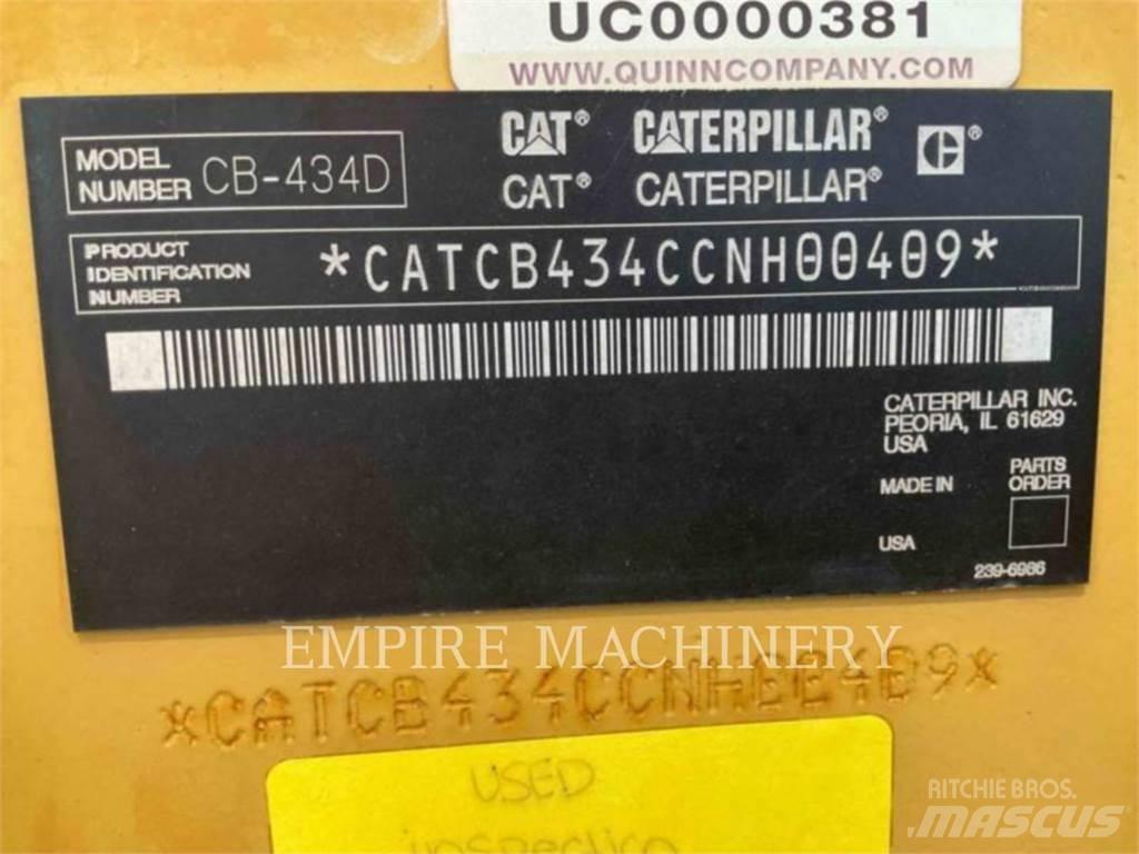 CAT CB434D Valjci sa duplim bubnjem