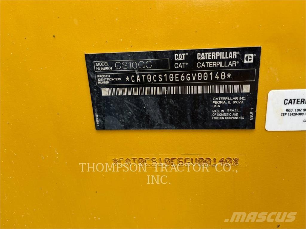CAT CS10GC Valjci sa jednim bubnjem
