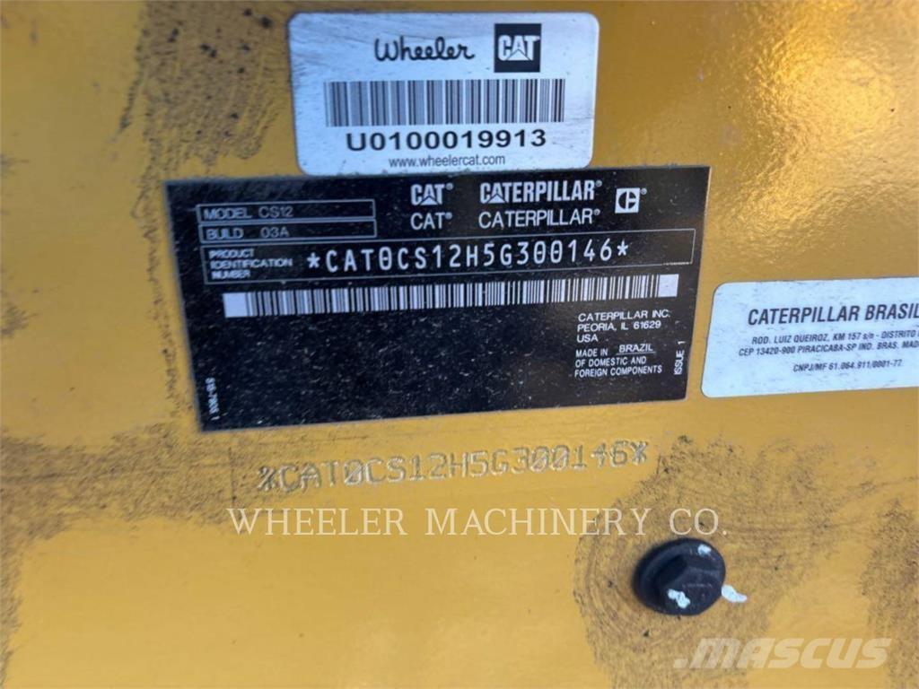 CAT CS12 Valjci sa jednim bubnjem