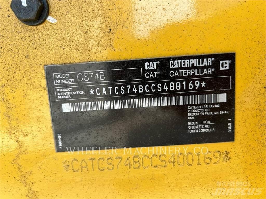 CAT CS74B Valjci sa jednim bubnjem