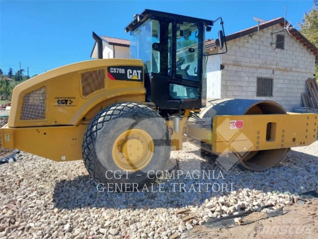 CAT CS78B Valjci sa jednim bubnjem
