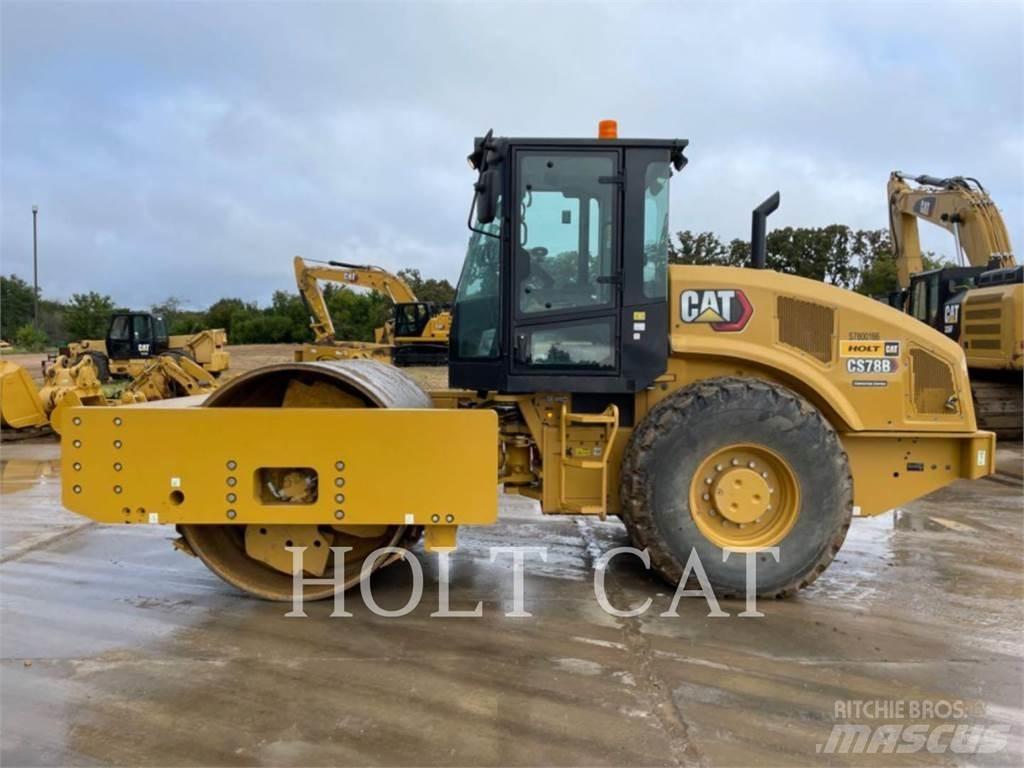 CAT CS78B Valjci sa jednim bubnjem