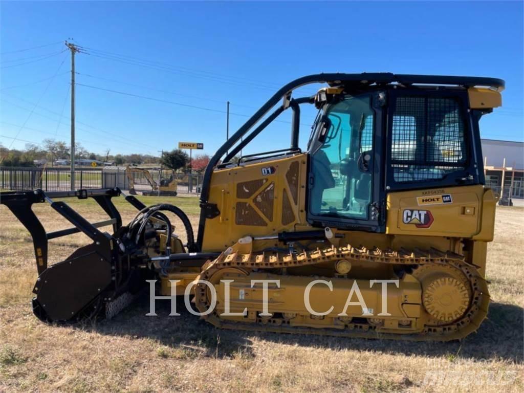 CAT D1 MULCHER Buldožeri guseničari