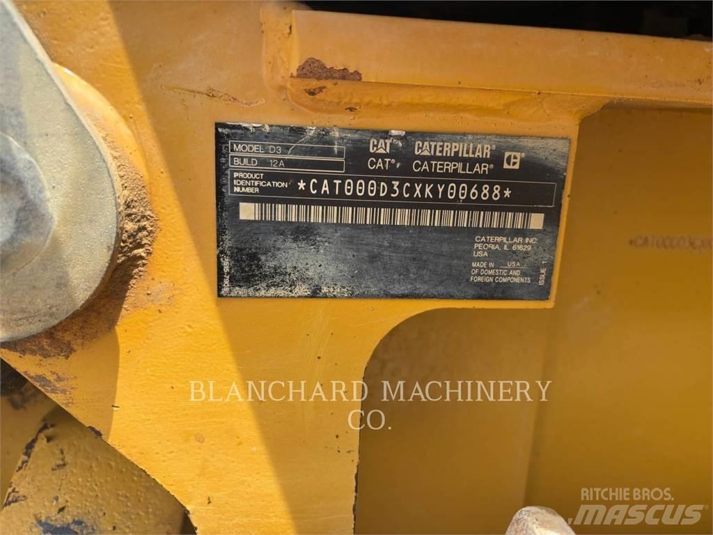 CAT D3 LGP Buldožeri guseničari
