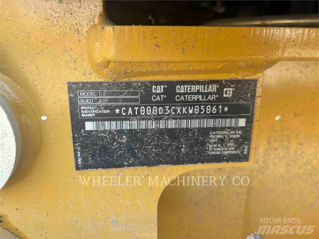CAT D3 XL Buldožeri guseničari