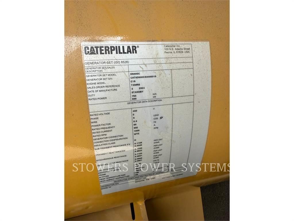 CAT D600GC Dizel generatori