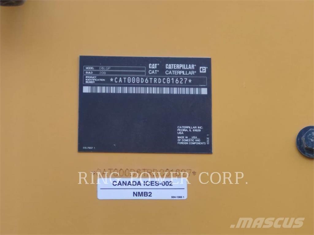 CAT D6LGPVPT Buldožeri guseničari