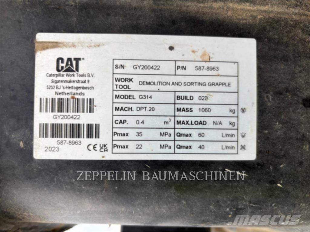 CAT G314-D Grabulje