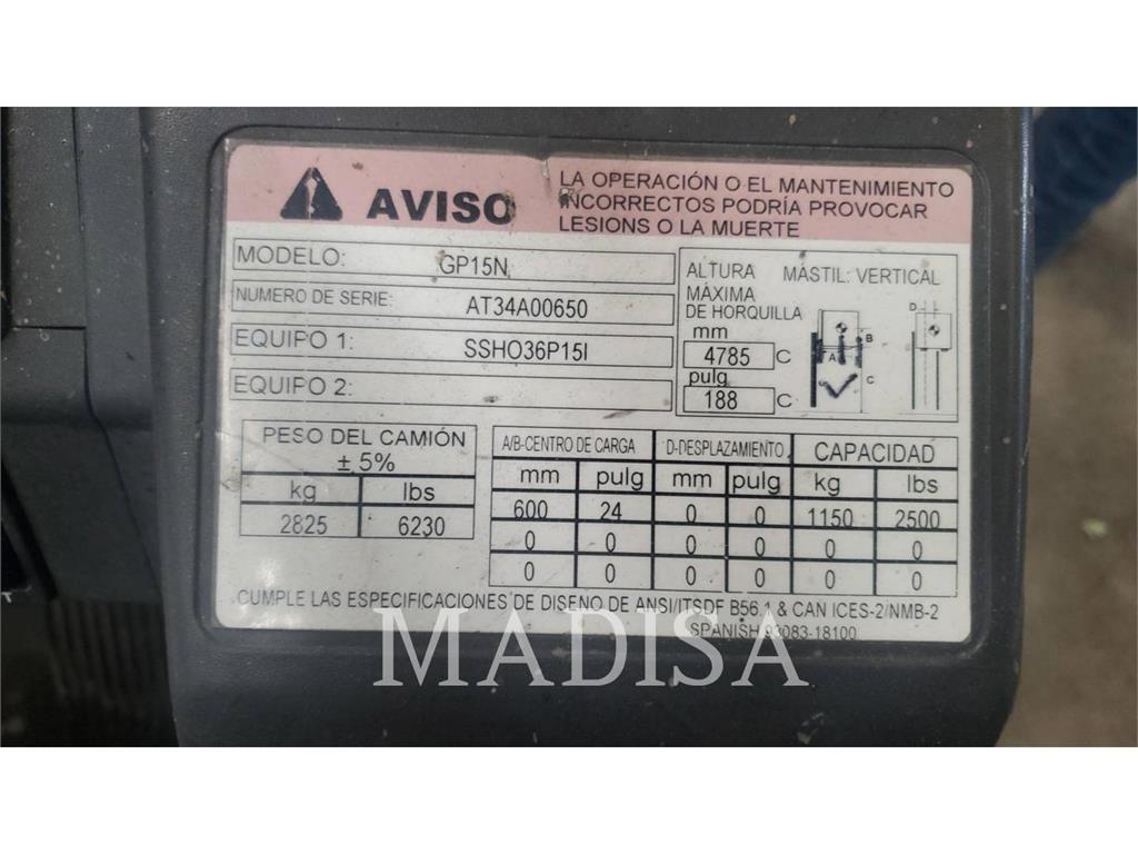 CAT GP15N5-LE Plinski viljuškari