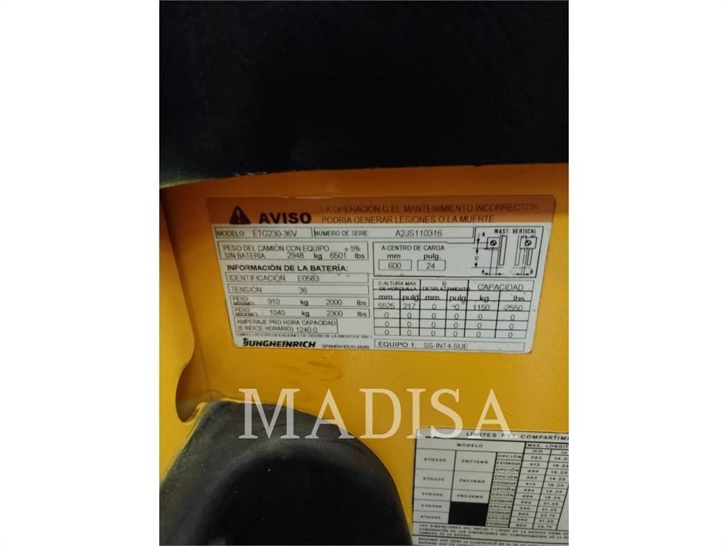 CAT LIFT TRUCKS ETG230 Viljuškari - ostalo