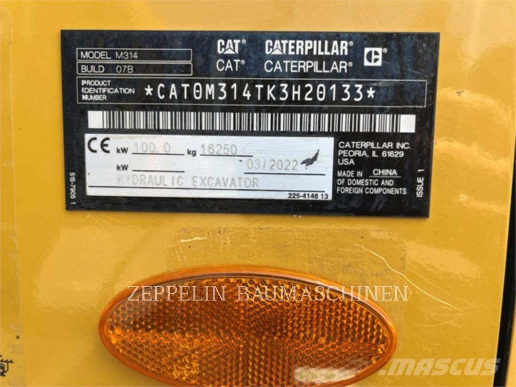 CAT M314-07A Bageri točkaši