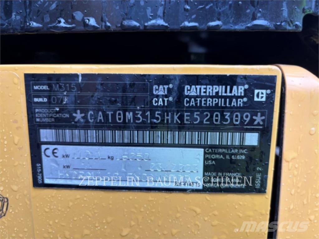 CAT M315-07A Bageri točkaši