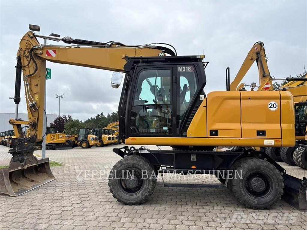 CAT M318-07A Bageri točkaši