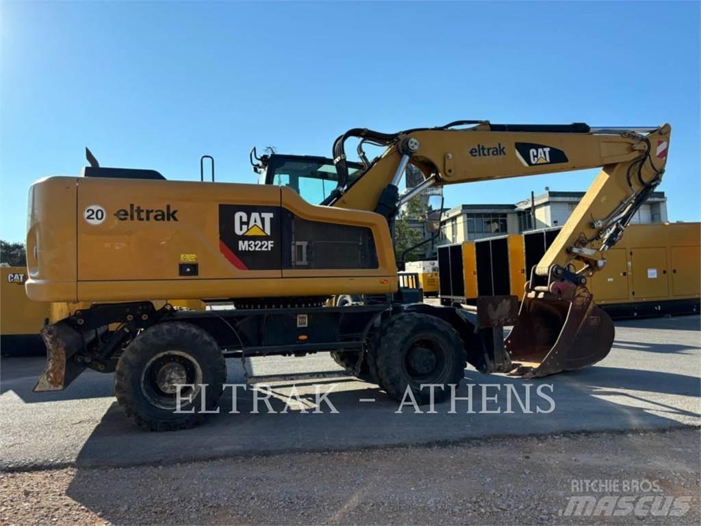 CAT M322F Bageri točkaši